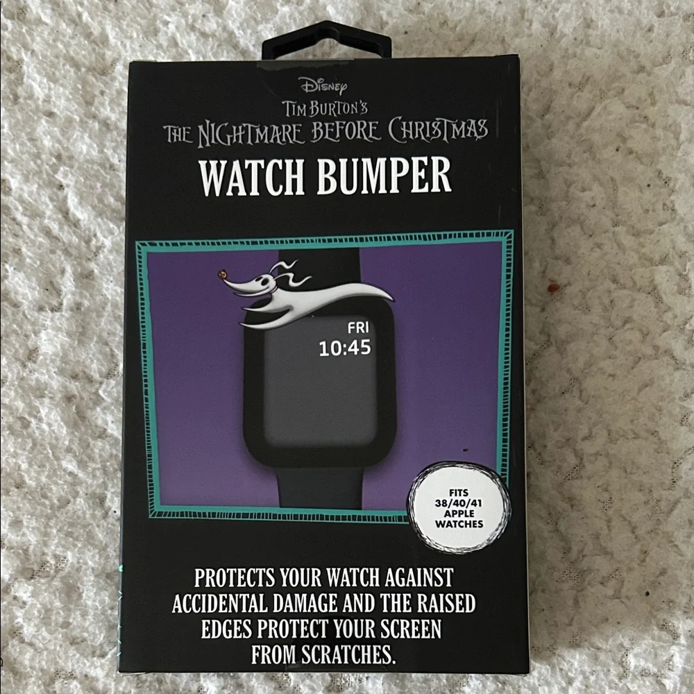 Disney The Nightmare Before Christmas Watch Bumper in Black and White